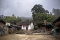 A Shabby Courtyard in China Royalty Free Stock Photo