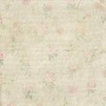 Shabby faded vintage design floral rose background Royalty Free Stock Photo