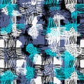 Shabby grunge textiles seamless pattern