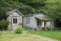 Shabby house. Chinon. France Royalty Free Stock Photo