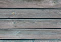 Shabby light blue wooden house wall with peeling paint, texture Royalty Free Stock Photo