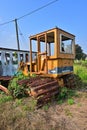 Excavator shabby heavy duty machine