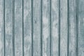 Shabby wooden fence. Gray surface of striped hardwood. Timber pattern, plank painted, light retro wood boards. Lumber background, Royalty Free Stock Photo