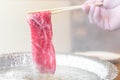 Shabu shabu Royalty Free Stock Photo