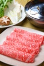 Shabu shabu Royalty Free Stock Photo