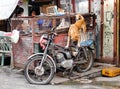 A shack at Baclaran district in Manila, Philippines Royalty Free Stock Photo