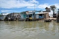 Shack home, house in Mekong delta, Vietnam Royalty Free Stock Photo