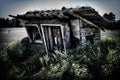 Shack with Sod Roof