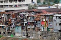 Shacks at Baclaran city in Manila, Philippines Royalty Free Stock Photo