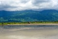 Shacks on rice fields mindoro