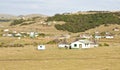 Shacks in Transkei South Africa corrugated iron Royalty Free Stock Photo
