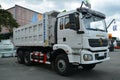 Shacman h3000 dump truck at Philconstruct in Pasay, Philippines