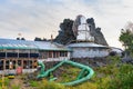 Shad Tchup Ling Buddhist monastery on mountain Kachkanar. Russia