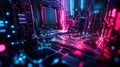 shaders illuminating gpu Royalty Free Stock Photo