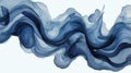 Shades of Blue paint splash Royalty Free Stock Photo