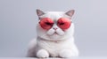 Shades of Meow: The Feline Fashionista