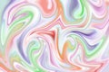 Shades of purple, green, orange and pink, abstract marble effect background. Pattern can be used as a background or for cards,