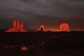Shadow of Butte Monument Valley Royalty Free Stock Photo