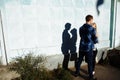 Couple Kissing Shadow.the shadow of a couple, between a man and a woman, kiss embracing. profile, silhouette