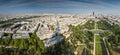 Shadow of the Eiffel Tower, Paris Royalty Free Stock Photo