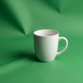Shadow. The green background has slight wrinkles, creating subtle Royalty Free Stock Photo