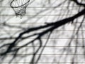 Shadow Hoop Royalty Free Stock Photo