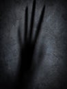 human palm shadow #fromINDONESIA Royalty Free Stock Photo