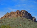 In the Shadow of the Mesa Royalty Free Stock Photo