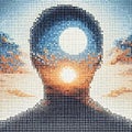 Shadow Mosaic Create a digital mosaic using tiny shadow like til