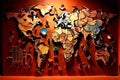 shadow mosaic creating a mosaic using shadows cast by various ob