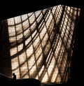 Shadow patterns architecture Royalty Free Stock Photo