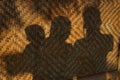 shadow of people in woven bamboo
Wall Royalty Free Stock Photo