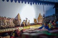 Shadow puppet show in Selatpanjang, Riau, Indonesia by Ki Dalang Tunasir