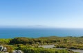 Shadow of Sterart Island on horizon from Bluff Hill lookout