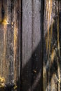 The Shadow on wooden texture with edgewise and knots structure Royalty Free Stock Photo