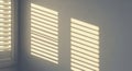 The shadows create a striped pattern, suggesting the presence of evenly Royalty Free Stock Photo