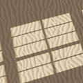 The shadows form a grid-like pattern, suggesting light passing Royalty Free Stock Photo