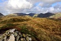 Shadows on the Lake District fells