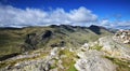Shadows over the Langdales Royalty Free Stock Photo