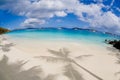 Salomon Beach on the Caribbean island of St John in the US Virgin Islands