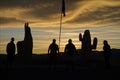 Shadows - Salinas grandes / large salines - salta & jujuy , argentina Royalty Free Stock Photo