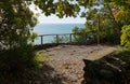 Shady Overlook along Rilke Trail near Trieste