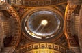 Shaft Light Vatican Inside Small Dome Royalty Free Stock Photo