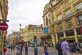 Shaftesbury Avenue view London UK