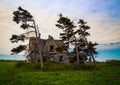 Shagging abandon house Royalty Free Stock Photo