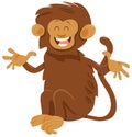 Shaggy monkey animal character