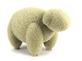 Shaggy sheep 3d