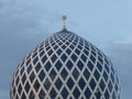 Shah alam mosque dome in cropped