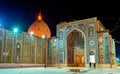 Shah Cheragh, a funerary monument and mosque in Shiraz - Iran Royalty Free Stock Photo