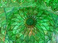 Shah Cheragh mosque mirror ceiling, Shiraz, Iran